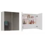 Armário de casa de banho Topeshop POLA 2DL BIEL branco
