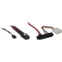 Inter-Tech - Cabo SAS interno - SAS 6Gbit/s - Mini SAS (SFF-8087) para alimentação interna, 4 pinos, SAS interno, 29 pinos (SFF-8482) - 50cm - preto, vermelho (88885001)