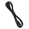 Cabo de extensão BitFenix Alchemy 4-Pin-ATX12V, 45 cm, revestido - preto