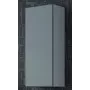 Armário Cama VIGO 90 fechado 90/35/32 branco/cinzento brilhante
