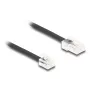 Cabo telefónico DeLOCK ficha RJ45 para ficha RJ11 preto 3 m