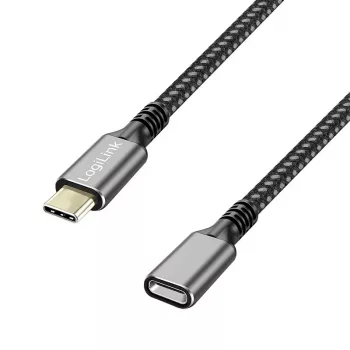 USB 3.2 Gen1 Type-C para USB-C/fêmea, PD, 2m