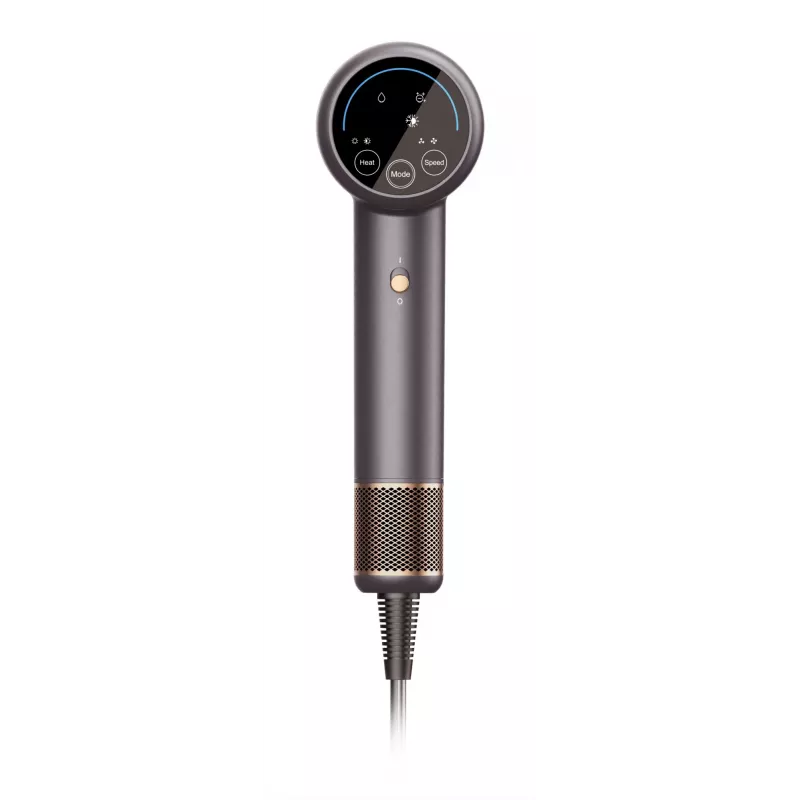 Secador de cabelo Jimmy F8 1600 W, 3 definições de temperatura, função iónica, acessório difusor, cinzento