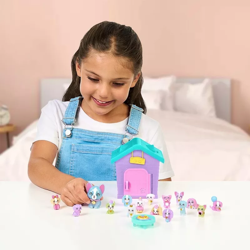 Conjunto de figuras Little Live Pets - Families Moms House Party