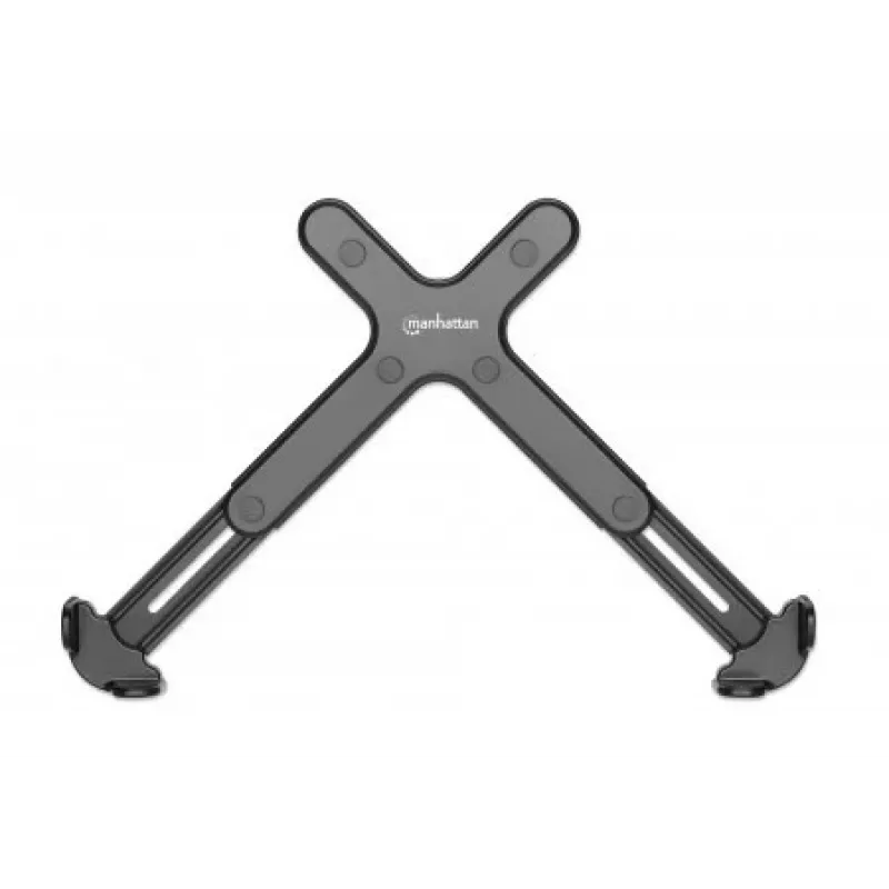 Suporte para portátil Manhattan para montagem VESA, compatível com VESA 75x75 e 100x100 mm, para portáteis até 17,3 polegadas (máx. 4 kg), preto, garantia vitalícia