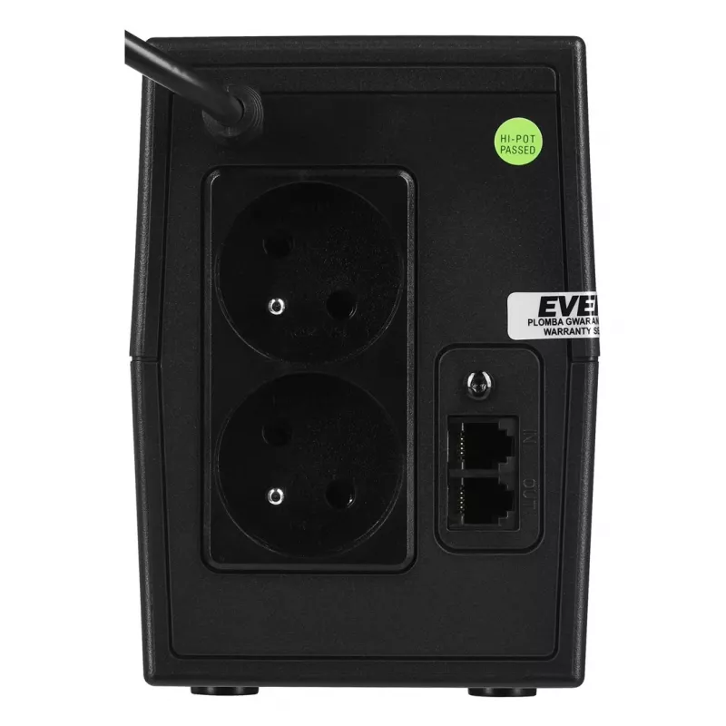 Ever EASYLINE 850 AVR USB Line-Interactive 0,85 kVA 480 W 2 saídas AC