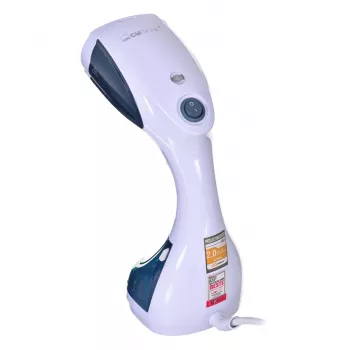Alisador a vapor de mão CLATRONIC DB 3717 — 1100 W, depósito de 200 ml, ~20 g/min de vapor, base em cerâmica