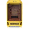 Caixa Mini Tower THERMALTAKE The Tower 250 Butter Caramel — microATX/Mini-ITX, suporte ATX, caixa compacta