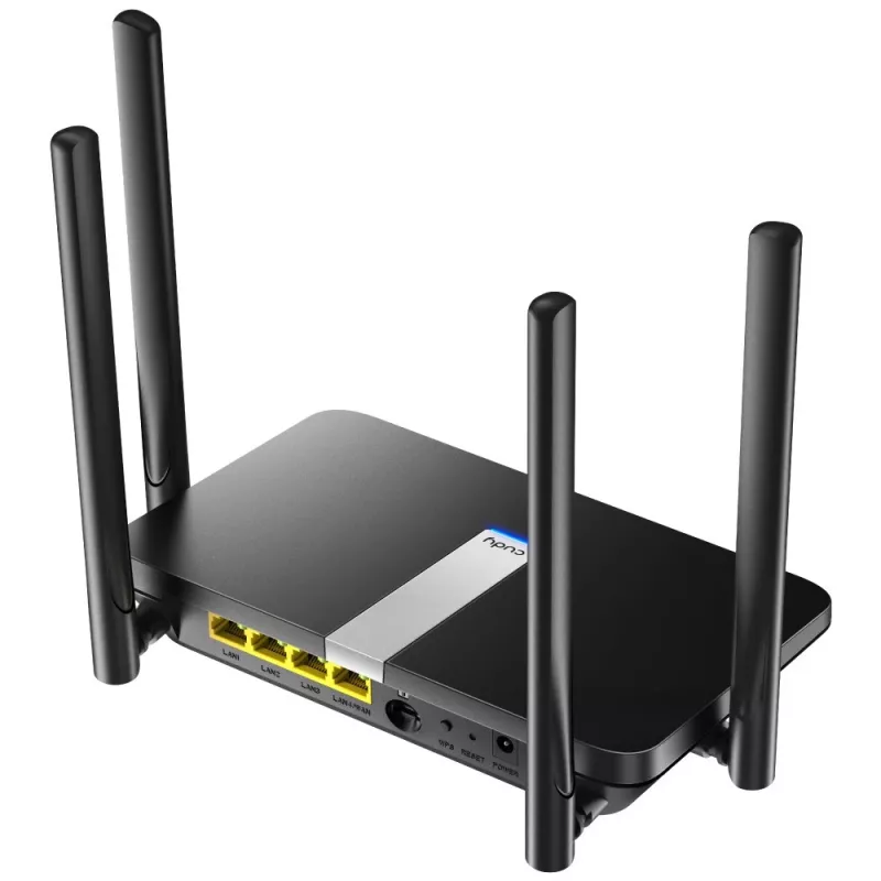Router WLAN Cudy LT500 Fast Ethernet dual-band (2,4 GHz / 5 GHz) 4G preto
