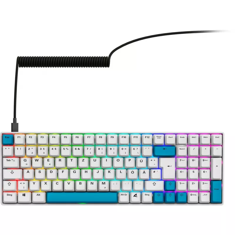 Teclado gaming Sharkoon SGK50 S2 Mechanical QWERTZ Wireless