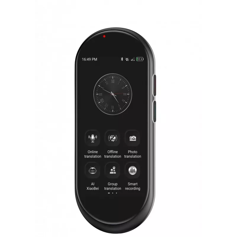 Tradutor de voz portátil MAXCOM MT100 4G, tradução de voz multilingue, dispositivo de mão compacto