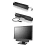 Barra de som USB Lenovo preta 2.0 canais 2,5 W