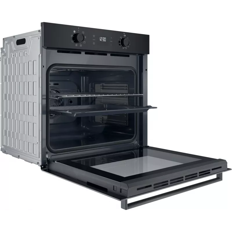 Forno INDESIT | IO K55C B | 71 L | elétrico | catalítico | eletrónico | altura 59,5 cm | largura 59,5 cm | preto