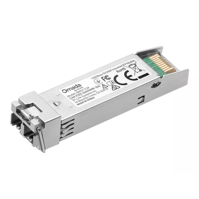 Transceptor de fibra ótica SFP TP-LINK ISM311LM — 1,25 Mbit/s, 850 nm, LC, 550 m, cinzento