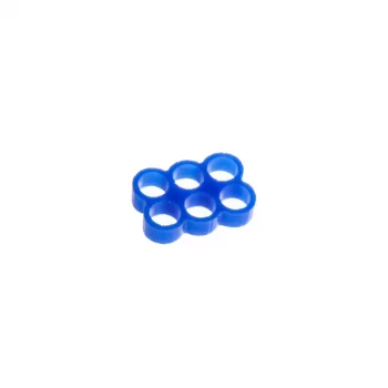 E22 pente para cabos Stealth de 6 slots - azul