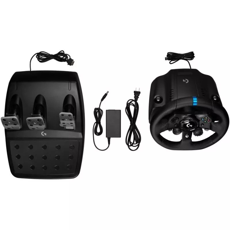 LOGITECH G923 SE Volante de corrida e alavanca Combo para Xbox Series X|S, Xbox One e PC - PRETO - USB - PLUGCG - EMEA28i-935
