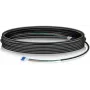 Cabo de fibra ótica monomodo LC Ubiquiti FC-SM-300 91,44 m preto