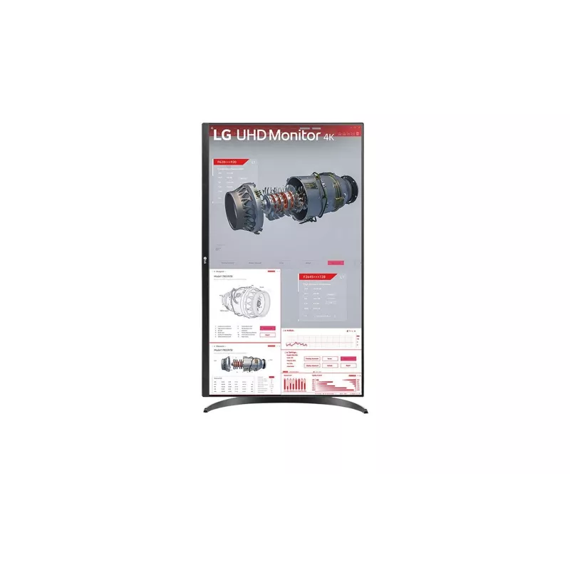 LG 32BR55UK-B | 31,5 polegadas | VA | UHD | 16:9 | 60 Hz | 4 ms | 3840 x 2160 píxeis | 250 cd/m² | Número de portas HDMI 2