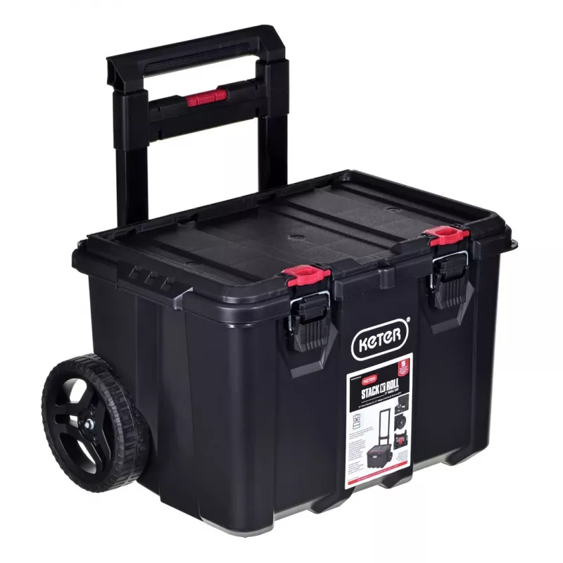 CAIXA DE FERRAMENTAS COM RODAS StackNRoll KETER