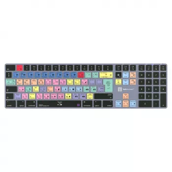 LogicKeyboard Titan DE Teclado Mac para Adobe Premiere Pro CC — layout alemão