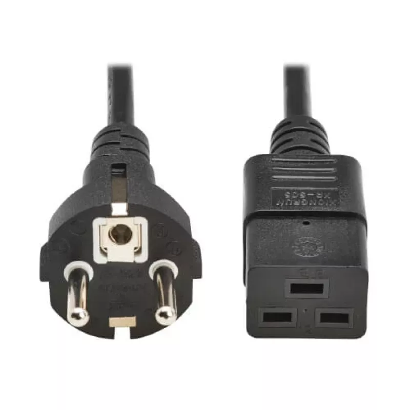 Cabo de alimentação Eaton Schuko para C19 H05VV-F 16A 2,5M (P050-2P5M-EU)