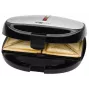 Clatronic ST/WA 3670 Máquina de sandes 800 W preto, aço inoxidável