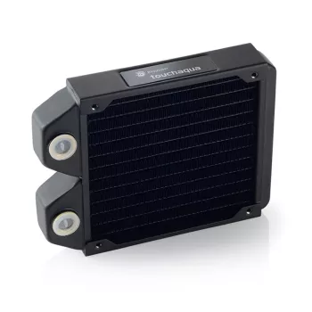 Radiador 120mm BitsPower Tarasque BPTA-NLSS120-F2PB – radiador fino para uma ventoinha de 120 mm