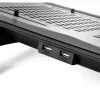 Thermaltake Massive TM Base de refrigeração para portátil, 2 ventoinhas de 120 mm, CL-N002-PL12BL-A