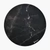 Tapete de proteção de chão para cadeiras Arozzi Zona Round Floor Pad – preto Marble, tapete de proteção redondo para pavimentos duros e alcatifados