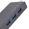 SilverStone SST-EP14C - USB 3.1 Type-C Gen1 para HDMI, 3x USB 3.1 Gen 1 Type-A, 1x USB 3.1 Gen 1 Type-C (carregamento PD 2.0) (SST-EP14C)