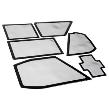 Filtro de poeira DEMCiflex 0476 para NZXT Phantom 530, preto, pack de 6