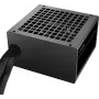 Fonte de alimentação DeepCool PF500 500 W ATX 2.4, 80 PLUS, ventoinha de 120 mm, 20+4-Pin, 2×6+2 PCIe, 4×SATA