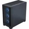 Caixa de PC Silentware Flow 110 A-RGB preto — caixa mid-tower, painel lateral em vidro temperado