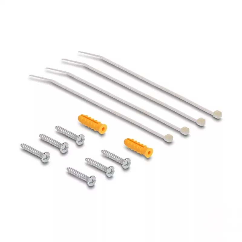 Caixa de superfície Keystone DeLOCK 67054, 6 portas, branco