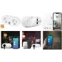 Tomada inteligente Wi-Fi LOGILINK SH0102, branca, 2 tomadas