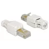 Conector de cabo DeLOCK 86415 RJ-45 branco