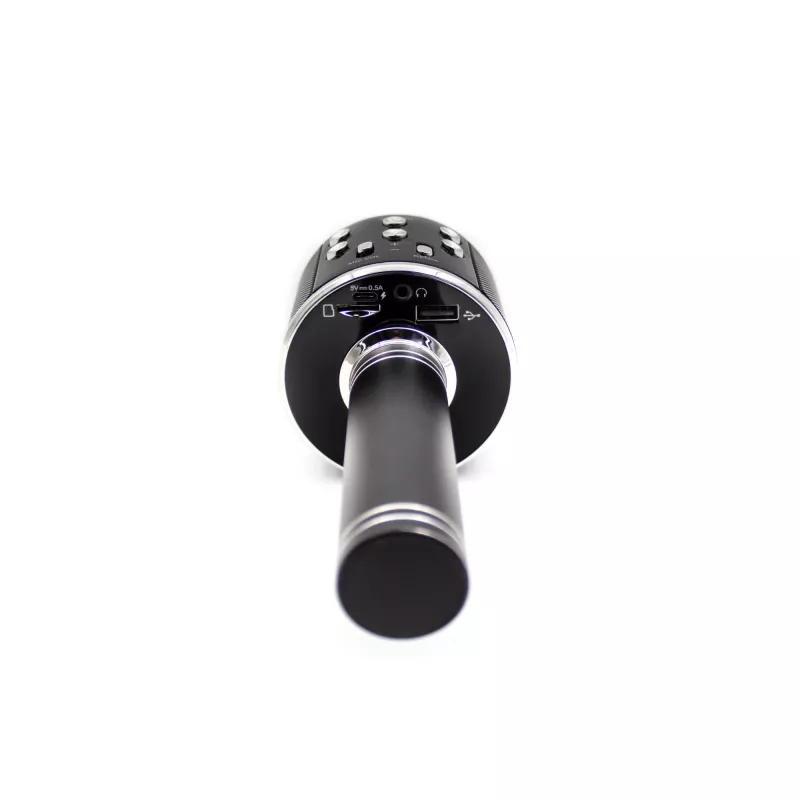 Microfone de karaoke Denver KMS-20BMK2 com altifalante Bluetooth, preto