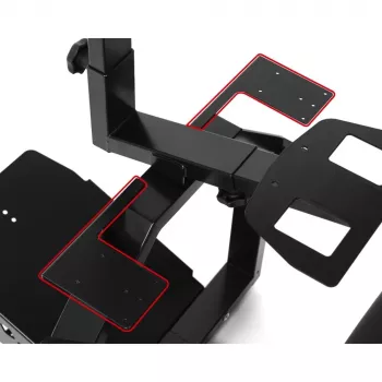 Suporte de altifalante RaceRoom 75105090 para Logitech Z323, preto