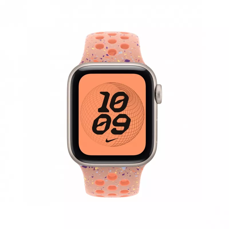 Apple MGA44ZM/A pulseira smart wearable rosa alumínio, fluoroelastómero