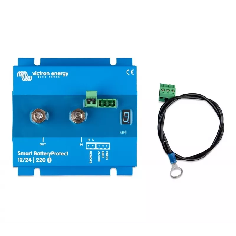 Relé inteligente BatteryProtect Victron Energy BPR122022000 12/24 V 220 A (isolamento automático da bateria)
