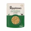 APPLAWS Filete de Frango com Espargos em Caldo - Alimento húmido para gatos - 70 g