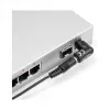 DeLOCK 80794 conector de cabo DC 5,5 x 2,1 preto macho/fêmea