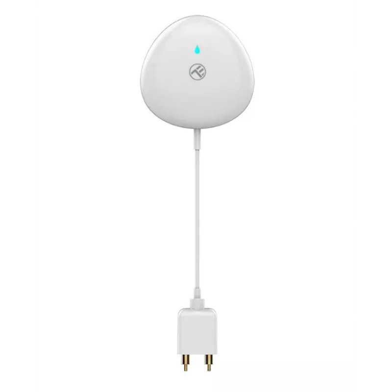 Sensor de inundação Tellur WiFi AAA branco – detetor de água sem fios, a pilhas (AAA)