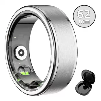 Anel inteligente MANTA SR01SL 62mm OneRing Silver