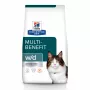 HILL'S PRESCRIPTION DIET Multi-Benefit Feline w/d alimento seco para gatos com frango 3 kg