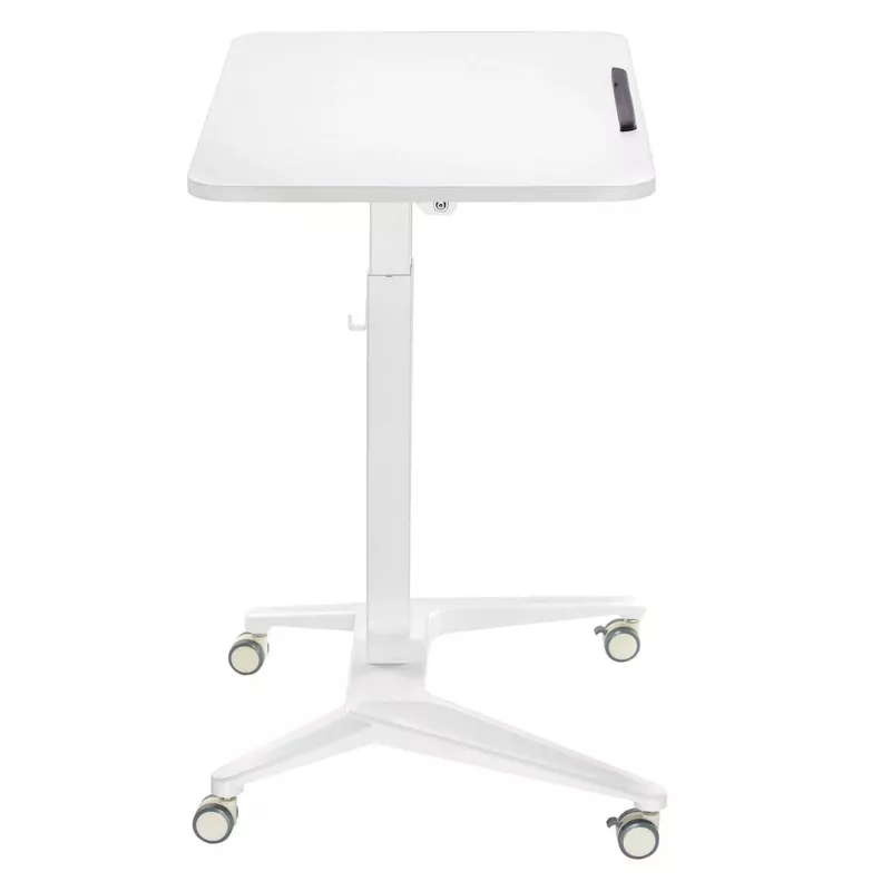 Mesa móvel para portátil MACLEAN MC-453W com ajuste de altura pneumático, altura máx. 109 cm