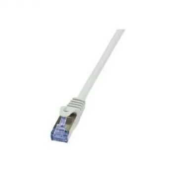 Cabo de rede LogiLink Cat6a S/FTP RJ-45 1,5m cinzento