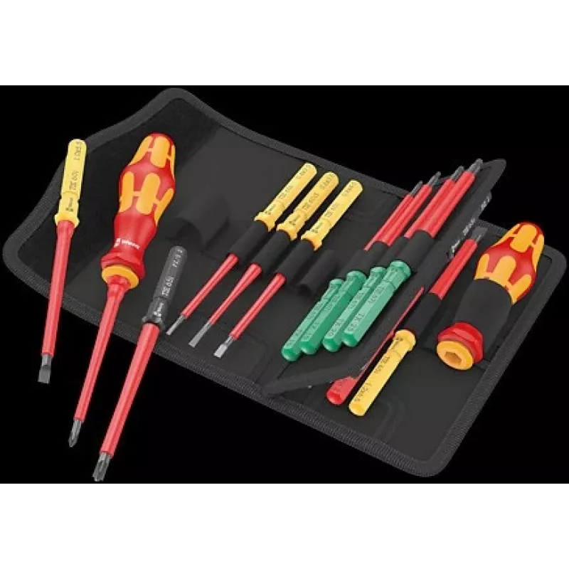 Wera Kraftform Kompakt VDE 17 Universal 1 Conjunto de chaves de fendas (05006611001)