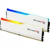 DIMM 64 GB DDR5-5200 (2x 32 GB) Dual-Kit, memória branca, F5-5200J4040A32GX2-RM5RW, Ripjaws M5 RGB, INTEL XMP