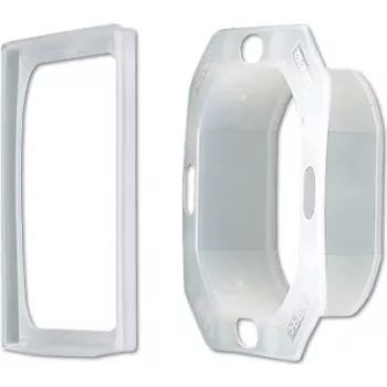 Módulo interruptor-tomada Jung AS A 50 DS, branco, proteção IP44